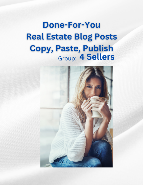 HOME SELLER Blog Pack – 5 Ready-to-Use Blog/Articles with Images- (Group 4)